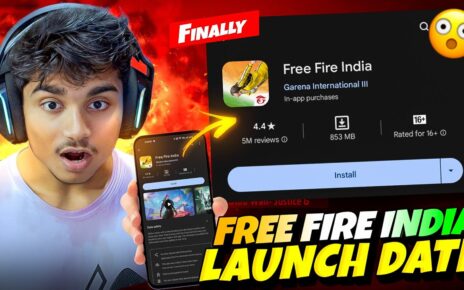 Garena Free Fire India Launched Today